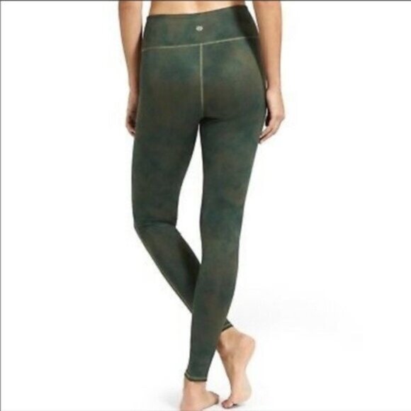 Athleta Green Clouds Chaturanga Tight Women Size XXSmall - Picture 2 of 10